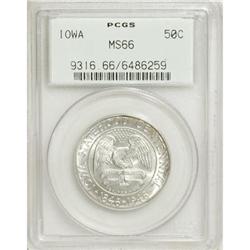 1946 50C Iowa MS66 PCGS
