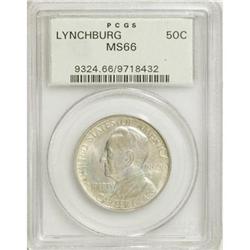 1936 50C Lynchburg MS66 PCGS