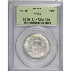 1920 50C Maine MS64 PCGS