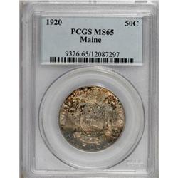 1920 50C Maine MS65 PCGS