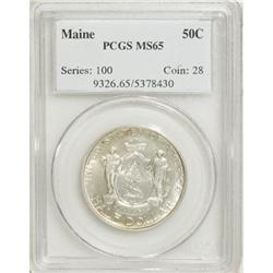 1920 50C Maine MS65 PCGS