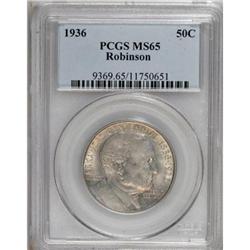 1936 50C Robinson MS65 PCGS