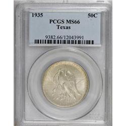 1935 50C Texas MS66 PCGS