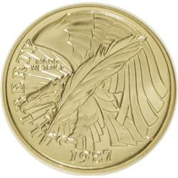 1987-W G$5 Constitution Gold Five Dollar MS70 NGC