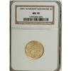 Image 1 : 1991-W G$5 Mount Rushmore Gold Five Dollar MS70 NGC