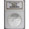 Image 1 : 1995-D $1 Olympic/Track & Field Silver Dollar MS70 NGC
