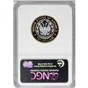 Image 2 : 2000-W $10 Library of Congress Deep Cameo PR69 NGC