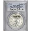 Image 1 : 2001-D $1 Buffalo Silver Dollar MS69 PCGS