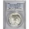 Image 1 : 2001-P $1 Buffalo Silver Dollar Deep Cameo PR69 PCGS