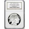 Image 1 : 2001-P $1 Buffalo Silver Dollar Deep Cameo PR69 NGC