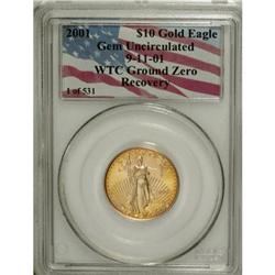 2001 G$10 Quarter-Ounce Gold Eagle MS65 PCGS
