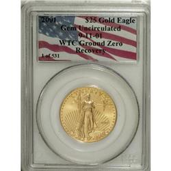 2001 G$25 Half-Ounce Gold Eagle MS65 PCGS