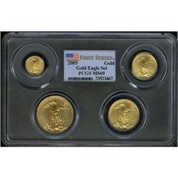 2005 G$5 Tenth-Ounce Gold MS69 PCGS