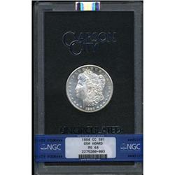 1884-CC $1 MS64 NGC