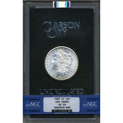 1885-CC $1 MS64 NGC