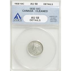 1930 10C AU58 ANACS