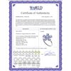 Image 2 : Genuine 2.22 ctw Tanzanite & Diamond Ring 14KT Rose Gold - REF-52R3P