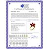 Image 2 : Genuine 2.22 ctw Ruby & Diamond Ring 14KT Yellow Gold - REF-42F2Z