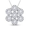Image 1 : Diamond Fashion Pendant 1/2 Cttw 10kt White Gold