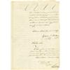 Image 1 : Stephen F. Austin Land Petition Signed; 1830