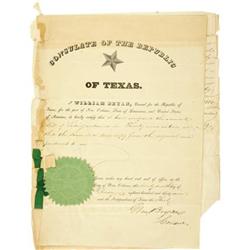 William Bryan Partially Printed Document Signed