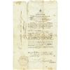 Image 1 : License to Carry on the Coasting Trade; 1841; TX