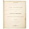 Image 1 : TEXAS. Abstract of Land Certificates, 1840