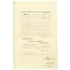 Image 2 : Thomas Toby Texas Scrip Document Signed