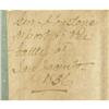 Image 3 : Documents of Major Gen. Sam. Houston 1836