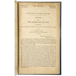 J.R. Poinsett; Protection of Western Frontier
