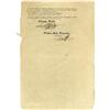 Image 2 : General Adrain Woll Printed Document Signed