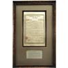 Image 2 : Sam Houston Land Scrip Document Signed; 1836