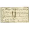 Image 2 : Sam Houston Treasury Warrant as President