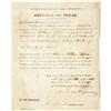 Image 1 : Mirabeau B. Lamar Document Signed