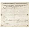 Image 1 : Anson Jones Document Signed; 1845; Texas