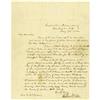 Image 1 : [John Tyler] Letter w/ Instructions on Texas
