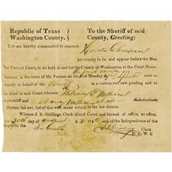 J.D. Giddings DS as Clerk