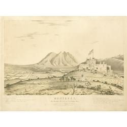 Daniel Powers Whiting Lithograph: "Monterey"