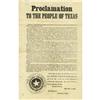 Image 1 : Confederate Texas Recruitment Proclamation