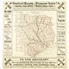Image 1 : Railroad Map: "Central Route and Pioneer Line!: