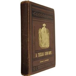 Rare First Edition by Siringo, A Texas Cow Boy