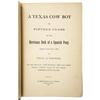 Image 2 : Rare First Edition by Siringo, A Texas Cow Boy