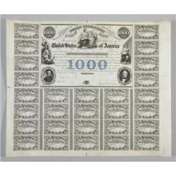 Texan Indemnity 5 Per Cent Stock $1000 Bond