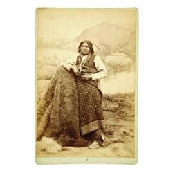 Chief Wild Horse Cabinet Card