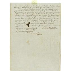 Slavery Document
