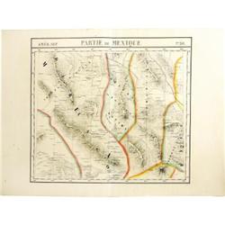 Map: "Partie du Mexique. Amer. Sep. No. 59."