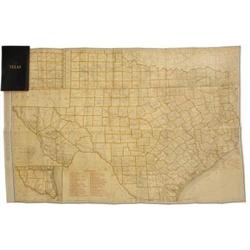 Rand McNally Pocket Map of Texas