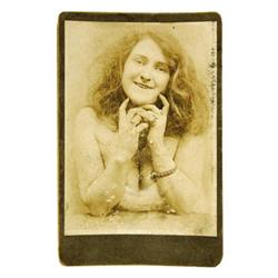 Soiled Dove Cabinet Card