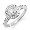 Image 1 : ANNIVERSARY 1.75ctw ACA CERTIFIED DIAMOND RING 14K GOLD