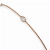 Image 3 : 1.25 ctw Pear Cut Diamond Station Bracelet 18K Rose Gold - REF-216G5W